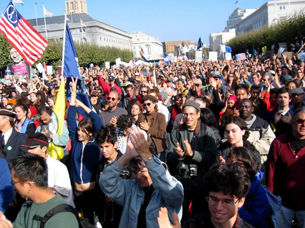 250,000 in San Francisco, California